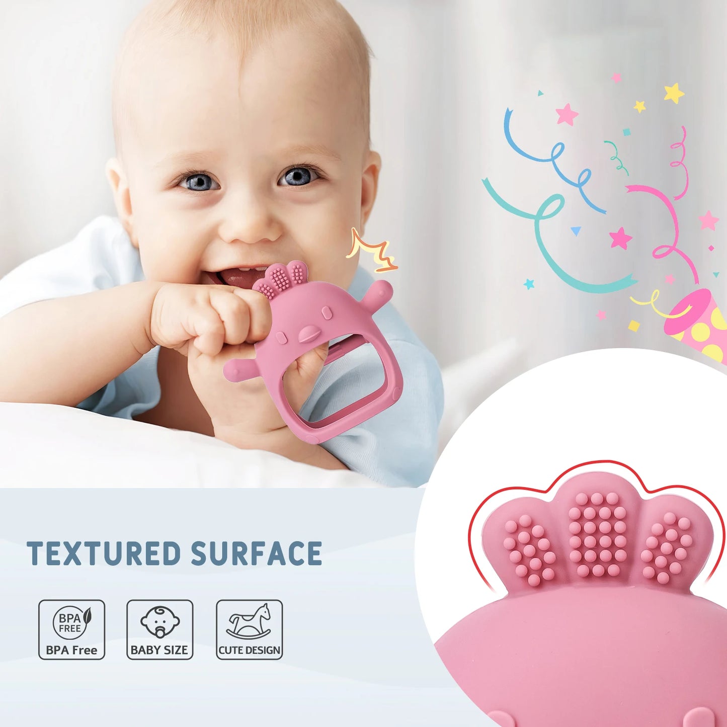 Baby Teether Gloves